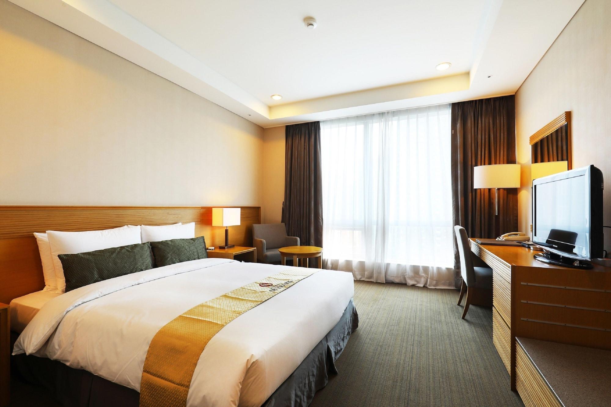 Bridge Hotel Incheon Songdo Bagian luar foto