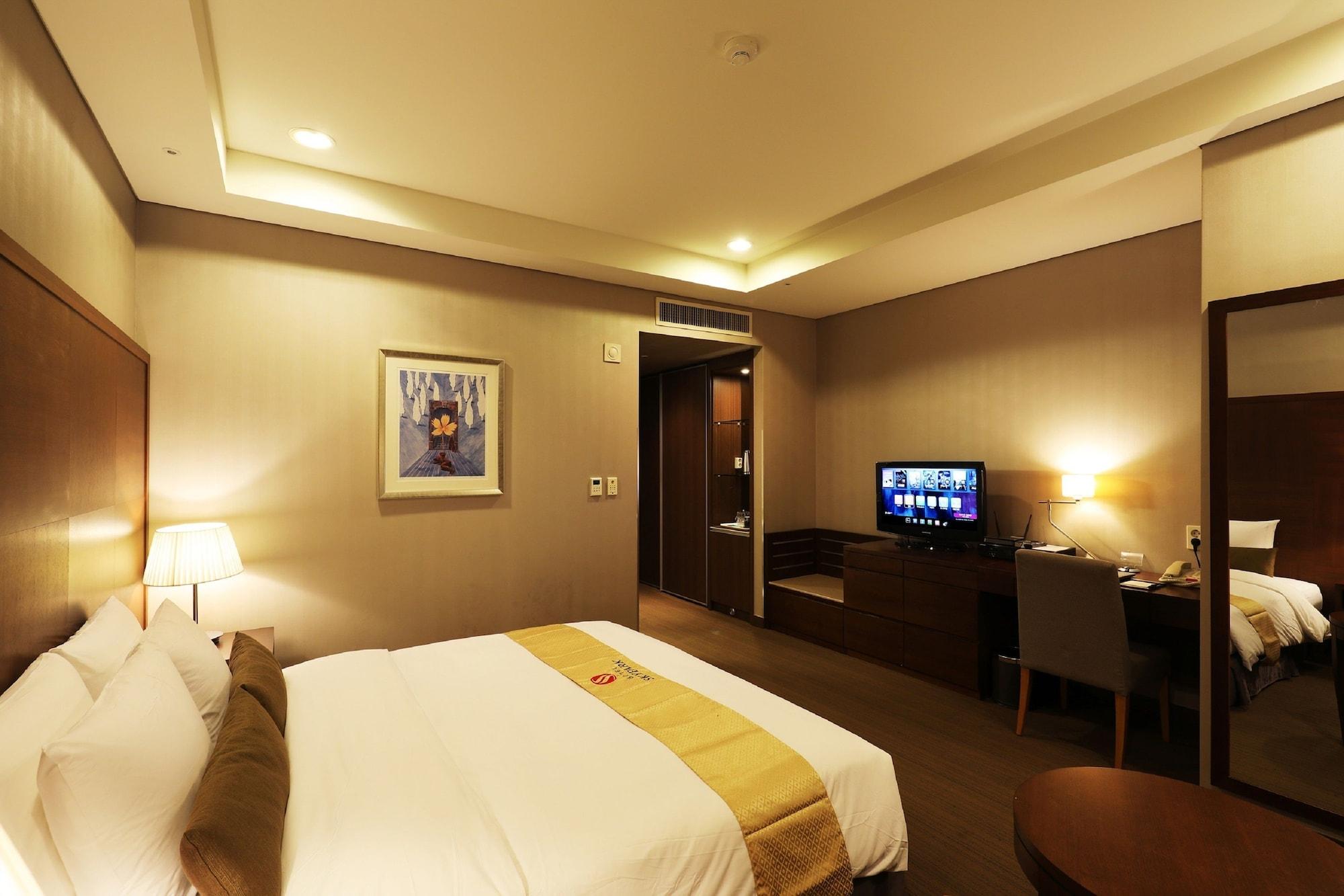 Bridge Hotel Incheon Songdo Bagian luar foto